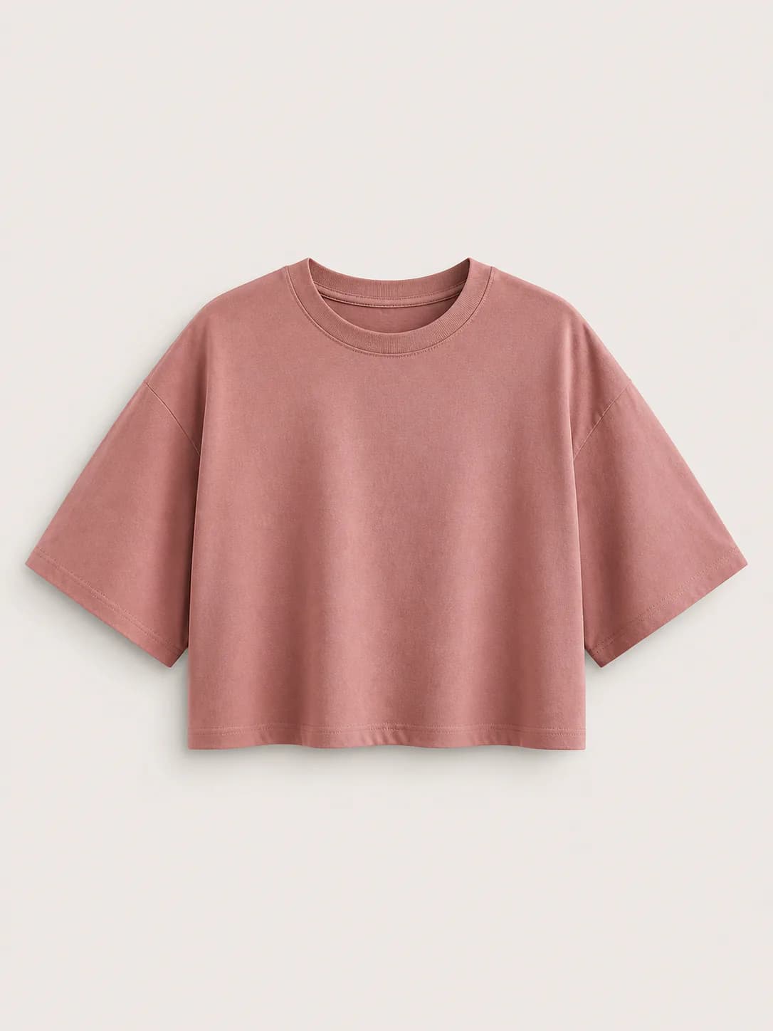 Футболка Boxy Dusty Rose, вид товара